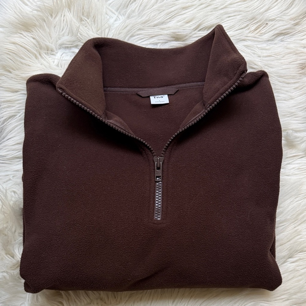 TNA Polar 1/4 Zip Fleece, Size L